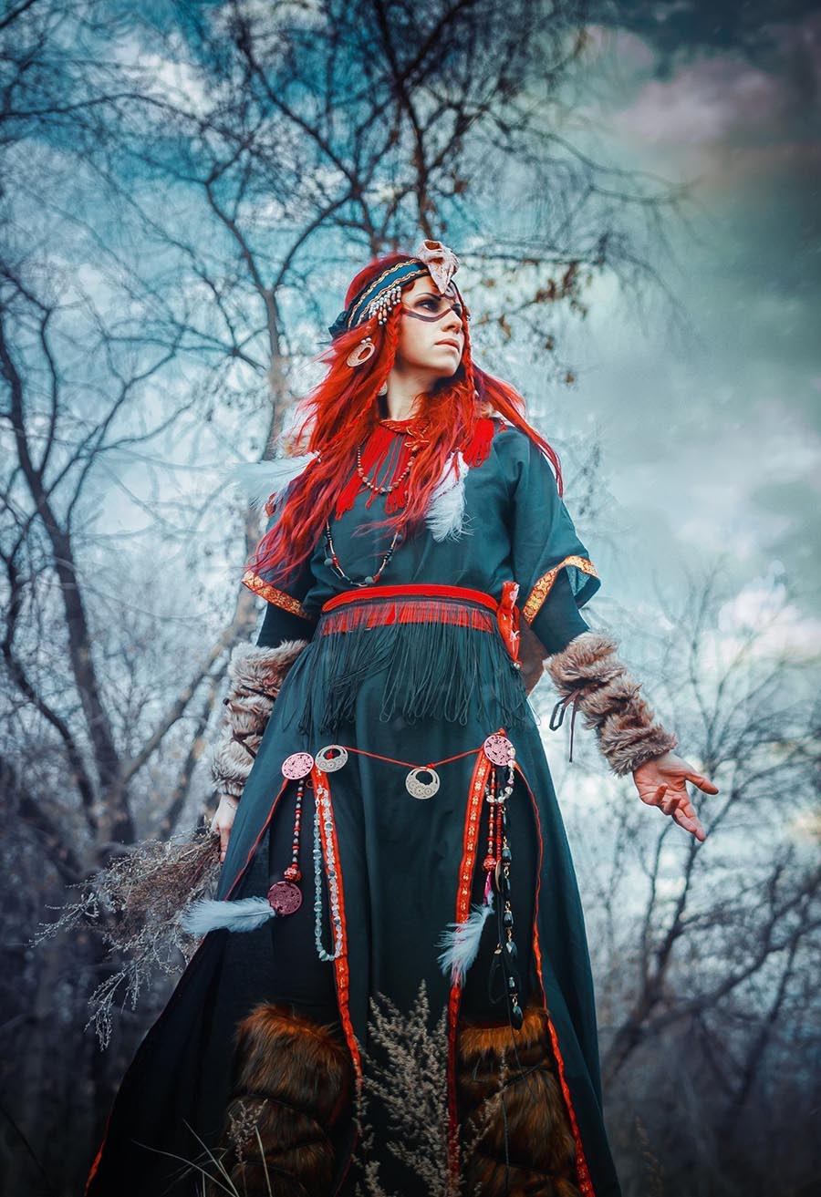 Girls in Slavic costumes underwear in Noida