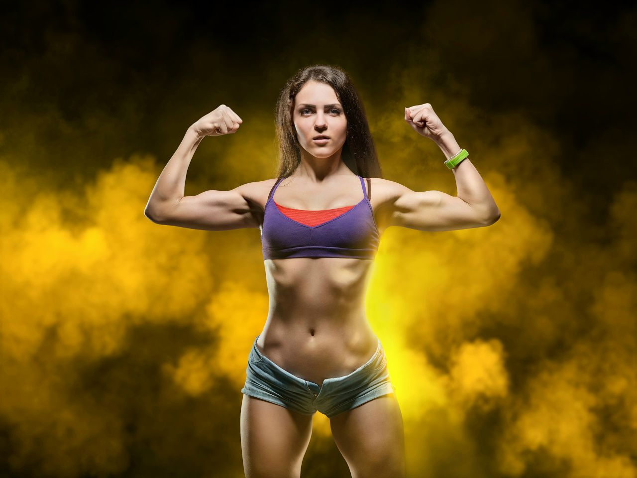 Athletic girls in Noida